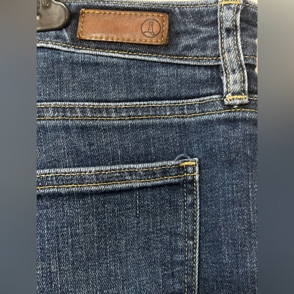 Lands End Women's Fit 2 Cotton Stretch Bootcut Jeans, Size 14 - Picture 4 of 10